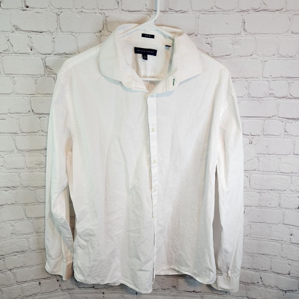 Men's Tommy Hilfiger longsleeve button down shirt, size XL - Picture 1 of 3
